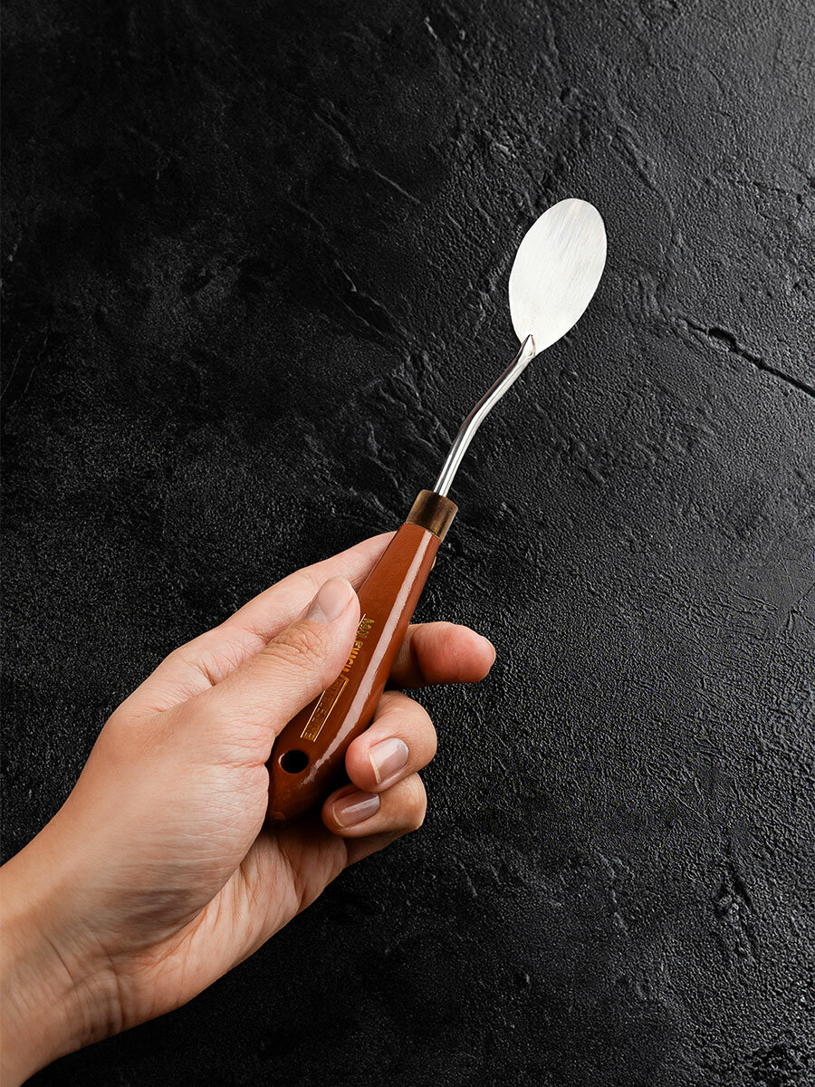 Мастихин Малевичъ универсальный, деревянная ручка, SIMPLE-LINE 2-3 — фото 1