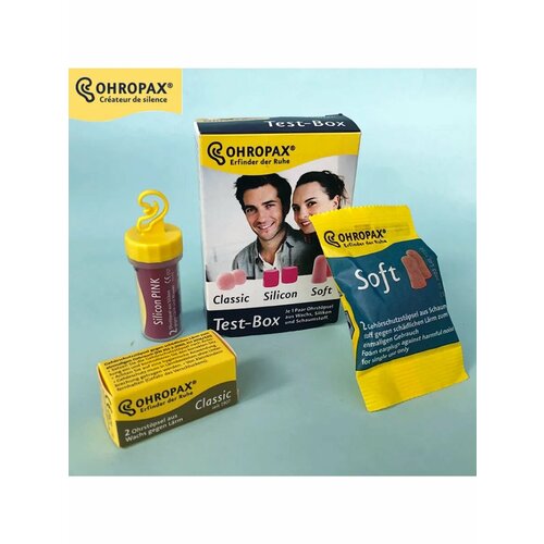 Дорожный набор OHROPAX, 6 предметов