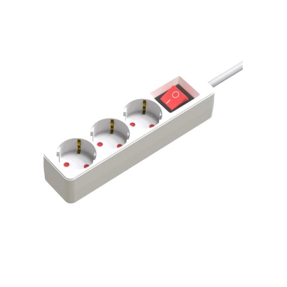 Удлинитель электрический Ritmix RM-530K White — фото 1