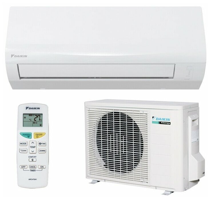 Кондиционер настенный инверторный Daikin FTXF20D/RXF20D , белый