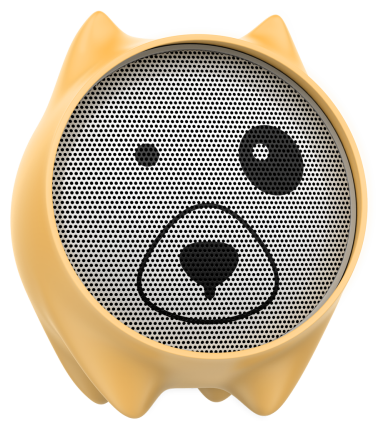 Портативная колонка NGE06-0Y Baseus Dogz Wireless speaker E06 Желтый