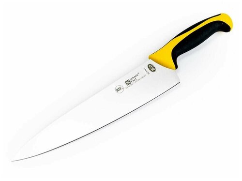 Нож Поварской Atlantic Chef, 25 см, с желто-черной ручкой