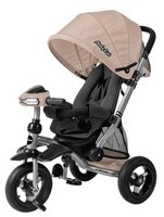 Трехколесный велосипед Moby Kids Stroller trike 10x10 AIR Car кофе