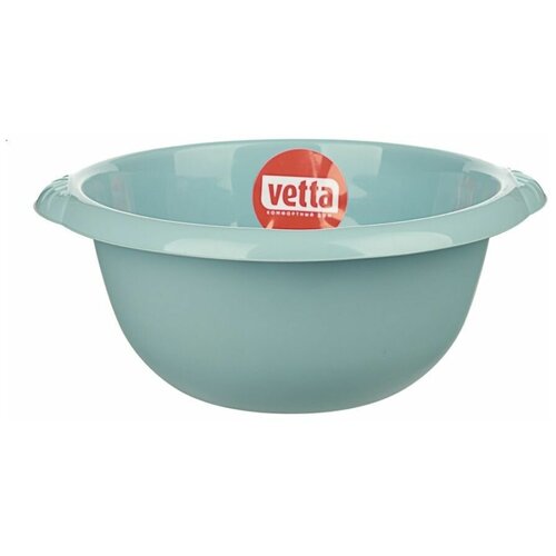 VETTA Таз универсальный Sicilia круглый 9л пластик светло-голубой 631₽