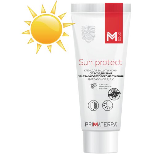Солнцезащитный крем M SOLO SUN PROTECT от воздействия УФ излучения, SPF 30 , 100мл