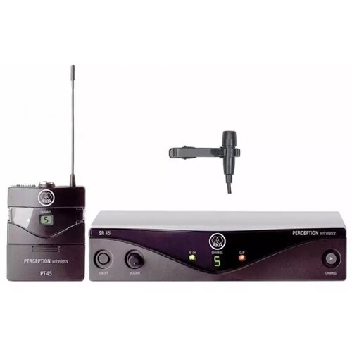микрофон akg bd u2 Радиосистема с петличным микрофоном AKG Perception Wireless 45 Pres Set BD-U2