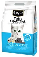 Наполнитель Kit Cat Zeolite Charcoal Ocean Wave (4 кг)