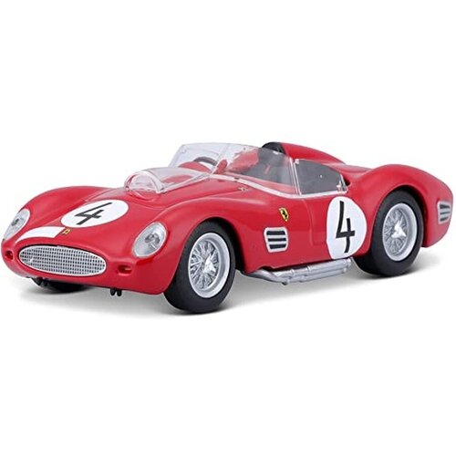 Bburago Коллекционная машинка Феррари 1:43 Ferrari Racing - 250 Testa Rossa 1959, красная bburago 1 43 scale ferrari 250 testa rossa alloy luxury vehicle diecast pull back cars model toy collection gift