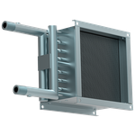 Водяной нагреватель для квадратных и круглых каналов Shuft WHC 150x150-2 - изображение
