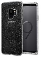 Чехол Spigen Liquid Crystal Glitter для Samsung Galaxy S9 roze quartz