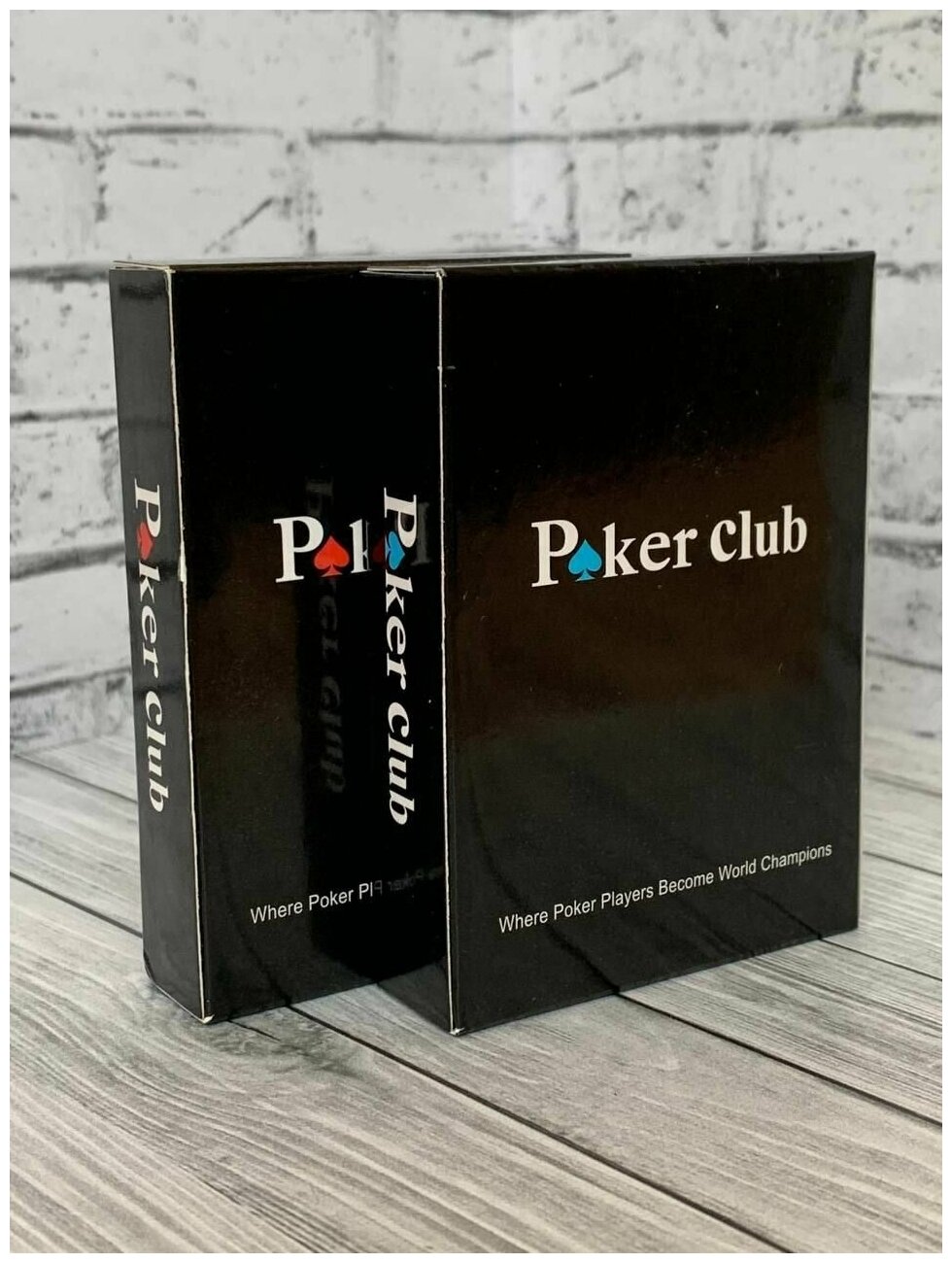 Карты игральные пластиковые для покера PokerClub