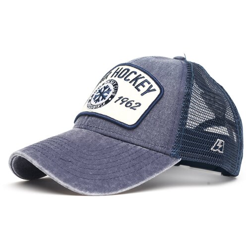 фото Бейсболка atributika & club, размер 52-54, синий