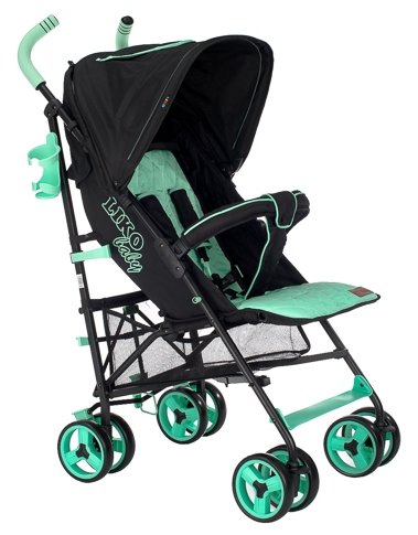 Коляска-трость LIKO BABY B319 EASY TRAVEL Бирюзовый