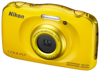 Компактный фотоаппарат Nikon Coolpix W100 желтый