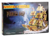 Пазл Zilipoo 3D Пиратский корабль (H-100) , элементов: 79 шт.