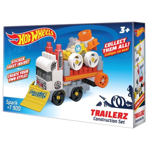 фото Конструктор Bauer Hot Wheels 725 Trailerz Spark + T-900