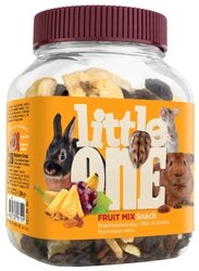 Лакомство для кроликов, грызунов Little One Snack Fruit mix