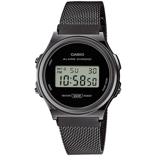 фото Японские наручные часы casio vintage a171wemb-1aef с хронографом