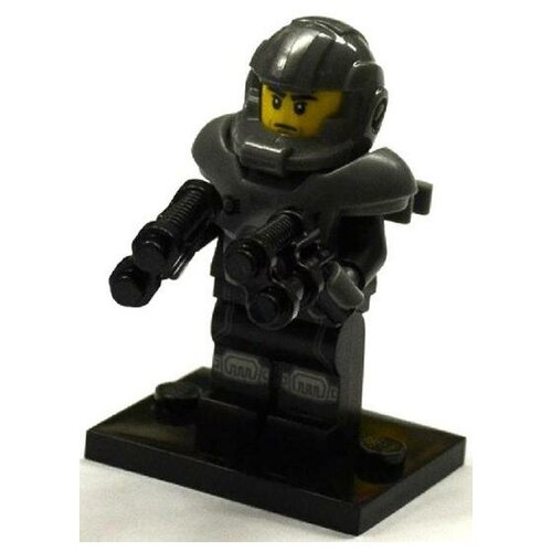 Минифигурка Лего Lego col13-16 Galaxy Trooper, Series 13 (Complete Set with Stand and Accessories) минифигурка lego 71001 baseball fielder col10 13