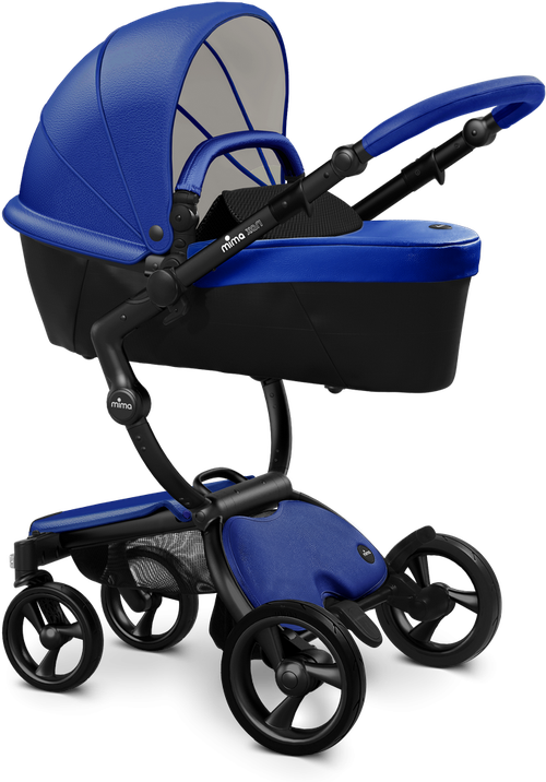 Универсальная коляска Mima Xari (2 в 1), royal blue, цвет шасси: черный