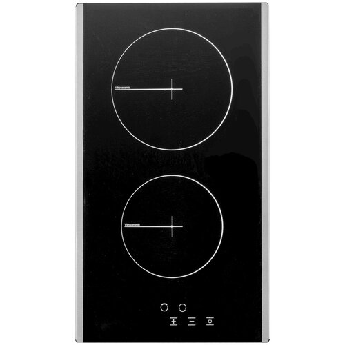 DELVENTO Встраиваемая варочная панель Стеклокерамическая 30 см 2 конфорки черный цвет 1330000₽