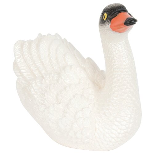 фото Игрушка для ванной огонёк лебедь (с-815) белый