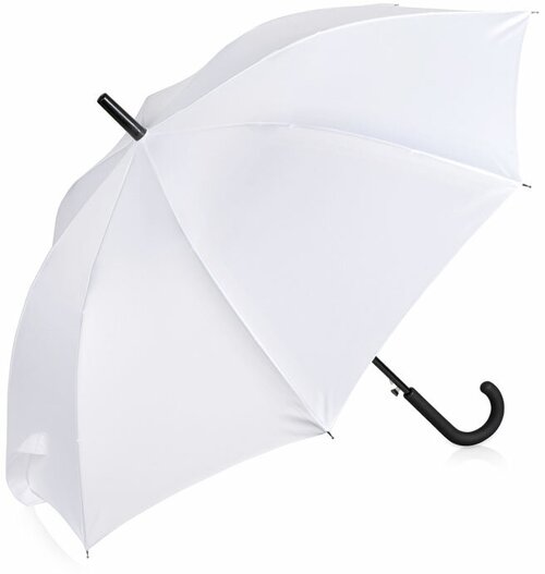 Зонт-трость механика, белый