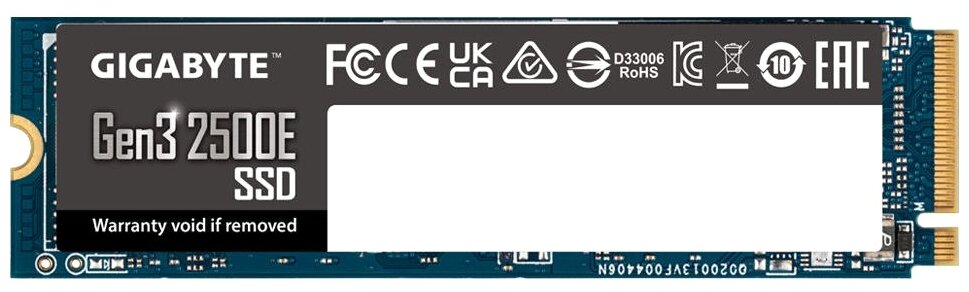 Жесткий диск SSD Gigabyte 1000Gb M.2 2280 PCI Express [G325E1TB] - фото №1