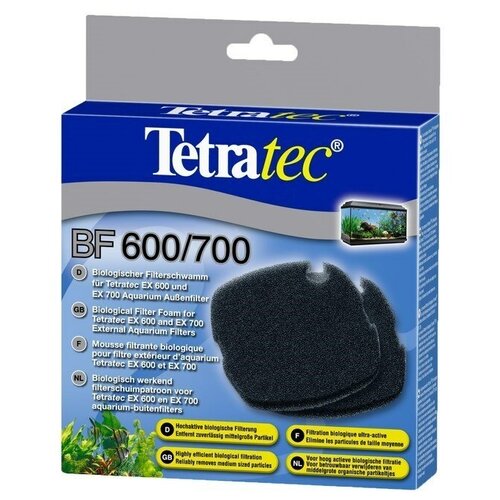 губка tetra tec bio filter bf 400 600 Tetra BF 400/600/700/800 био-губка для внешних фильтров Tetra EX 400/600/700/800 Plus 2 шт.