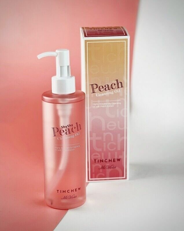 Tinchew Гидрофильное масло Shy Shy Peach Cleansing Oil 250мл