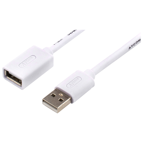 фото Кабель Atcom USB - USB (AT3790) 3 м белый