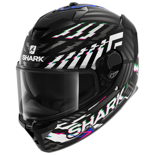 Шлем SHARK SPARTAN GT RYSER MAT DD-Ring Black/Purple M