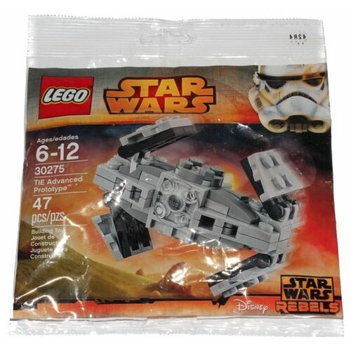 LEGO Star Wars 30275 Продвинутый прототип TIE, 47 дет. lego star wars мандалорский истребитель клык против tie перехватчика