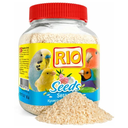 RIO Лакомство для птиц Кунжут, 250 гр 6шт rio лакомство для птиц кунжут 250 г