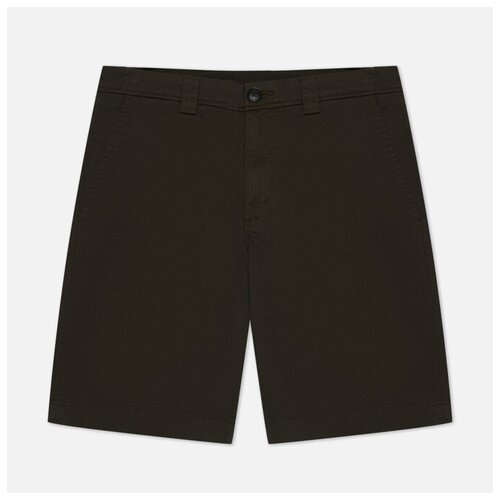 фото Мужские шорты woolrich classic chino оливковый, размер 32