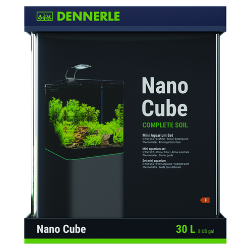 Аквариум Dennerle Nano Cube Complete Soil 30 литров аквариум dennerle nanocube 20 20 л