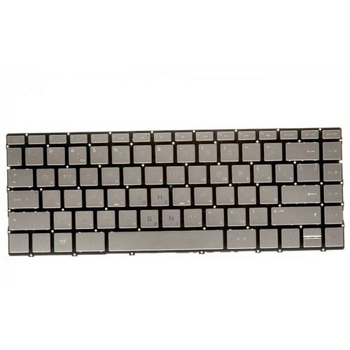 Клавиатура для ноутбука HP Envy 13-AD 13-AD010NR 13-AD100 13-AD173CL silver с подсветкой 1642₽