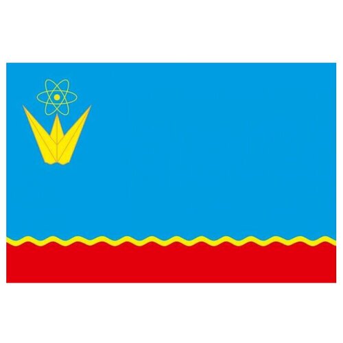 Флаг города Зеленогорск (Красноярский край) 70х105 см