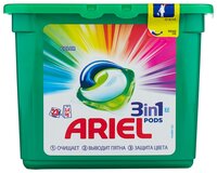 Капсулы Ariel PODS 3-в-1 Color 13 шт. пластиковый контейнер