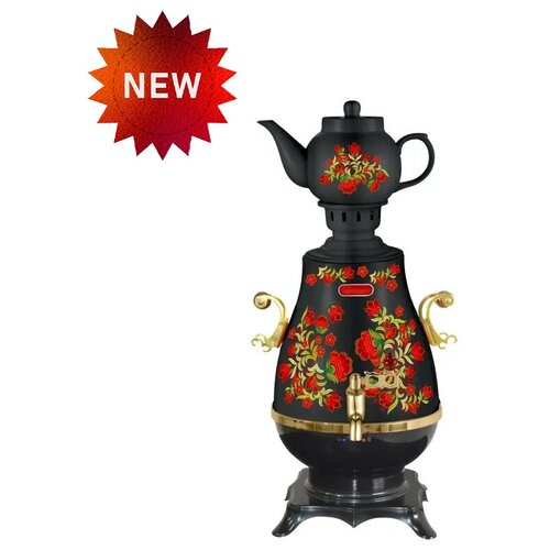 Электрический самовар белыйкрасныйэлектрочайникобъем 4 лзаварочный чайникподдержание температуры 688800₽