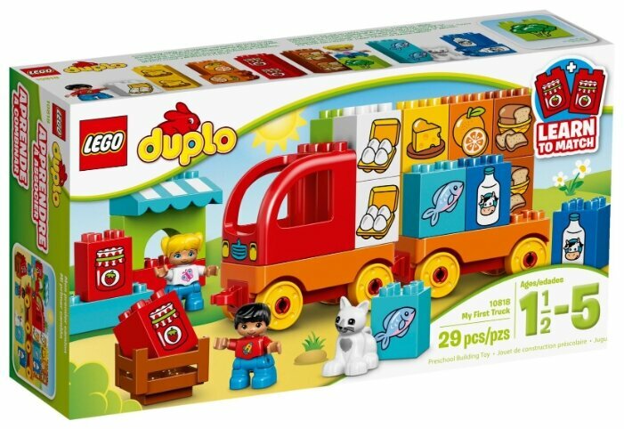 Конструктор LEGO DUPLO 10818 Мой первый грузовик