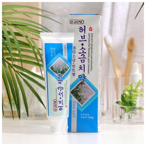 Зубная паста O-zone с морской солью