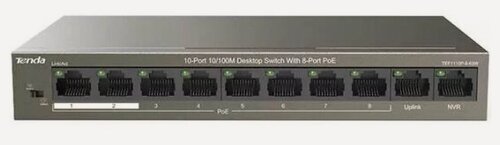 Изображение товара Коммутатор Tenda TEF1110P-8-63W