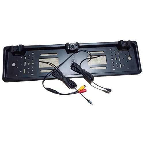 Камера заднего хода на рамке номерной два датчика парковки парктроник czone отличный подарок 883800₽