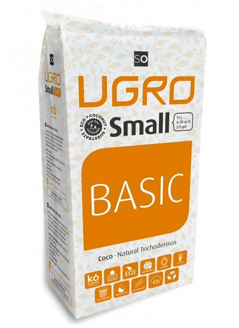 Кокосовый субстрат UGro Small Basic 11л