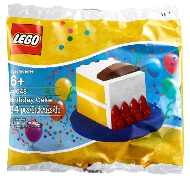 Конструктор LEGO Seasonal 40048 Пирог на День Рождения