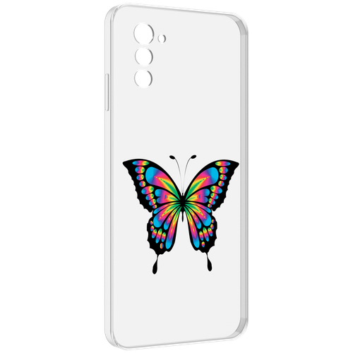 Чехол MyPads мини-бабочка для UleFone Note 12 / Note 12P задняя-панель-накладка-бампер