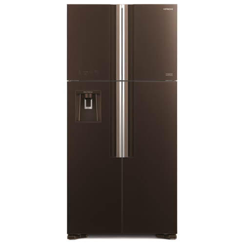 Холодильник Hitachi R-W662PU7GBW, коричневый