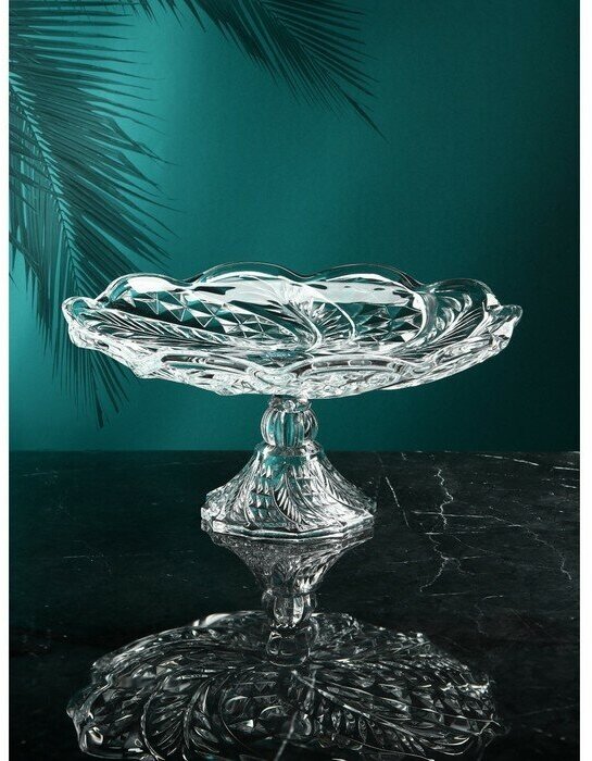 фото Блюдо сервировочное «Тойо», стекло, Иран