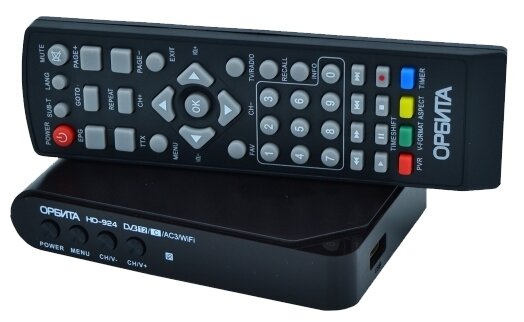 Ресивер DVB-T2/C (Wi-Fi)Орбита OT-DVB15